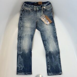 Scotch Shrunk Blue Jeans with Vintage-Inspired Wash